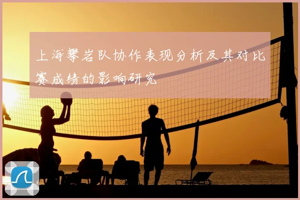 上海攀岩队协作表现分析及其对比赛成绩的影响研究