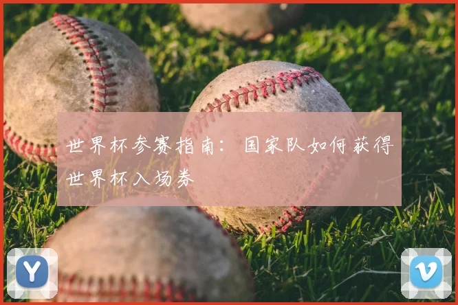世界杯参赛指南:国家队如何获得世界杯入场券